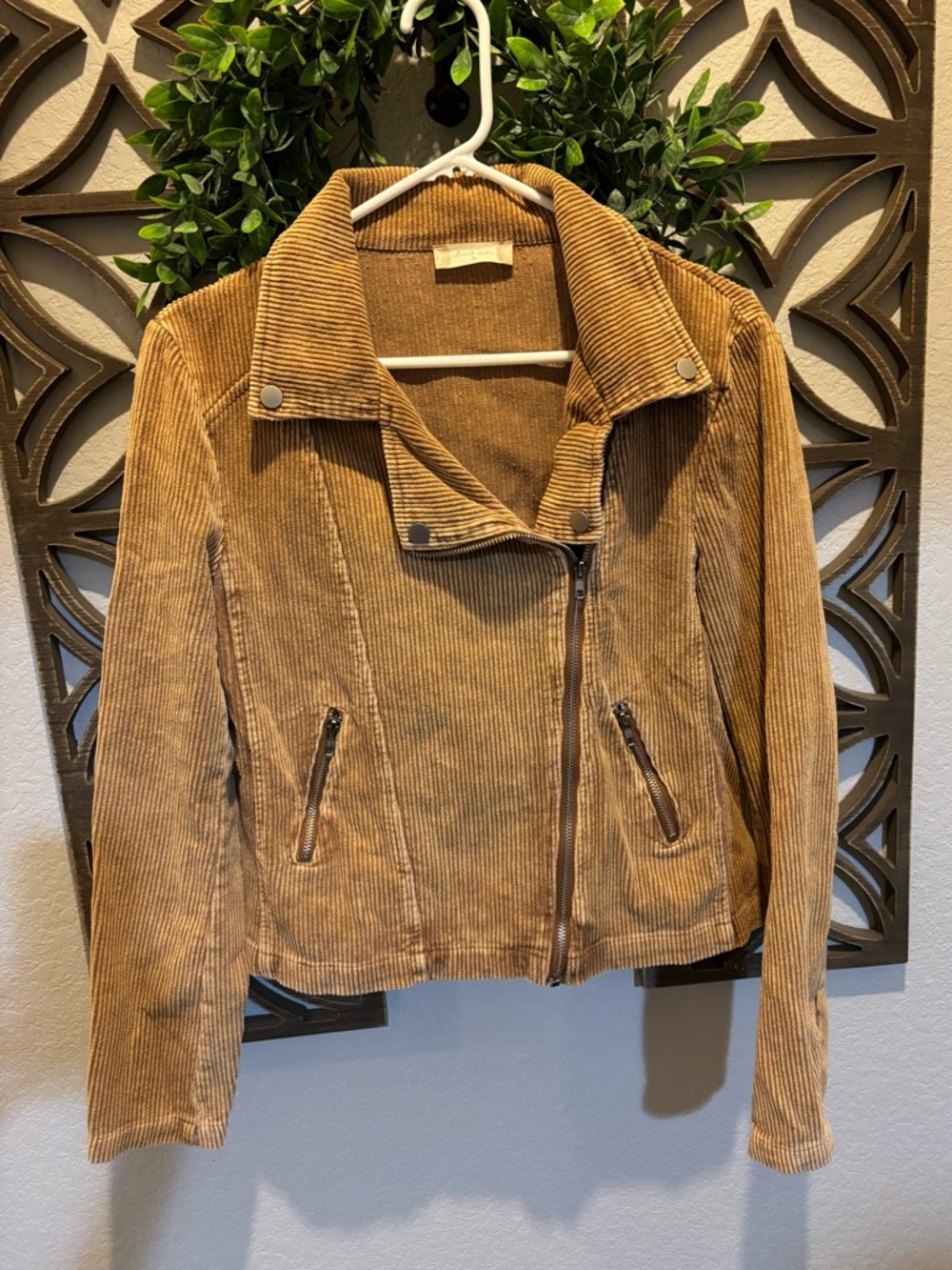 Altrd State Corduroy Moto Jacket - Tan - medium